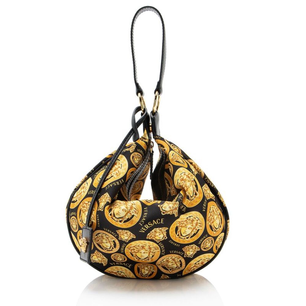 Versace Limited Edition Satin Amplified Medusa Hobo
